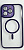 Чохол iPhone 12 Pro Max Crystal Case Full Camera with MagSafe purple - UkrApple