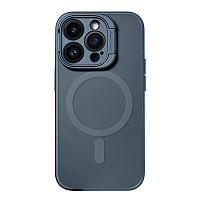 Чохол iPhone 15 Stand Camera with MagSafe dark blue 