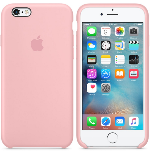 Чехол накладка xCase на iPhone 6 Plus/6s Plus Silicone Case светло-розовый(27): фото 2 - UkrApple