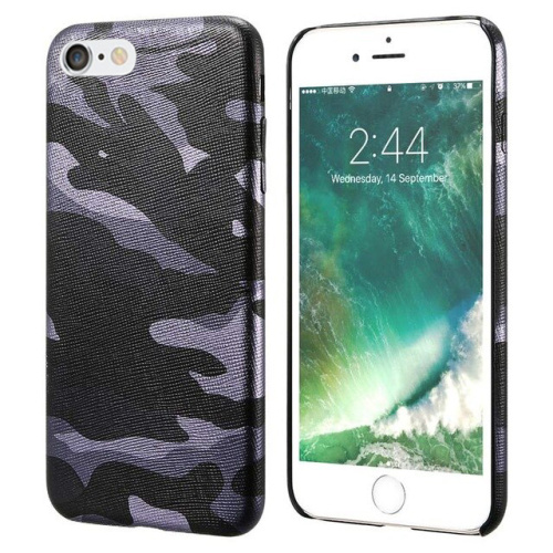 Чехол накладка xCase на iPhone 6Plus/6Plus Black Camouflage case - UkrApple