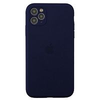 Чохол накладка xCase для iPhone 11 Silicone Case Full Camera Midnight blue