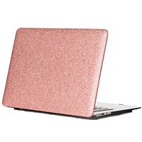 Чохол накладка DDC для MacBook Air 13.3" (2008-2017) picture glitter pink