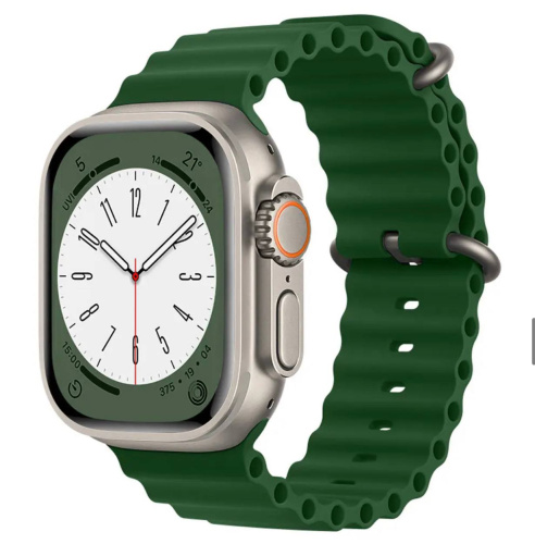 Ремінець для Apple Watch 42/44/45/49 mm Ocean Band green - UkrApple