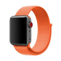Ремінець xCase для Apple Watch 42/44/45/49 mm Nylon Sport Loop Spicy Orange