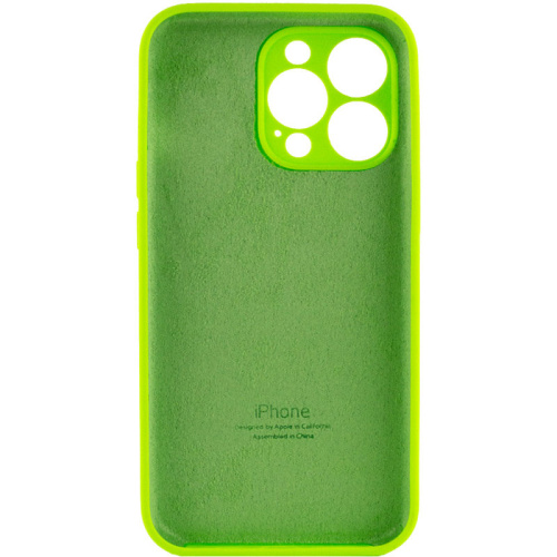 Чохол накладка iPhone 13 Pro Silicone Case Full Camera Juicy green: фото 2 - UkrApple
