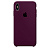 Чехол накладка xCase для iPhone X/XS Silicone Case marsala - UkrApple