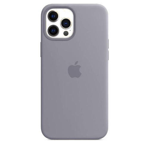 Чохол накладка xCase для iPhone 12 Pro Max Silicone Case Full lavender - UkrApple