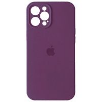 Чохол накладка xCase для iPhone 12 Pro Max Silicone Case Full Camera Purple