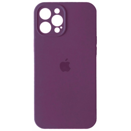 Чохол накладка xCase для iPhone 12 Pro Max Silicone Case Full Camera Purple - UkrApple