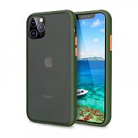 Чохол накладка xCase для iPhone 12 Pro Max Gingle series green orange