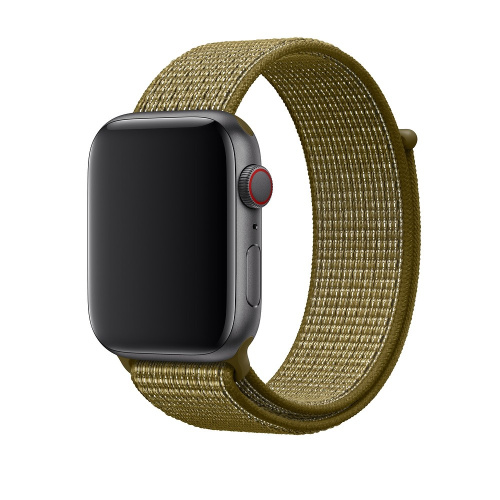 Ремінець xCase для Apple Watch 42/44/45/49 mm Nylon Sport Loop Olive Green - UkrApple