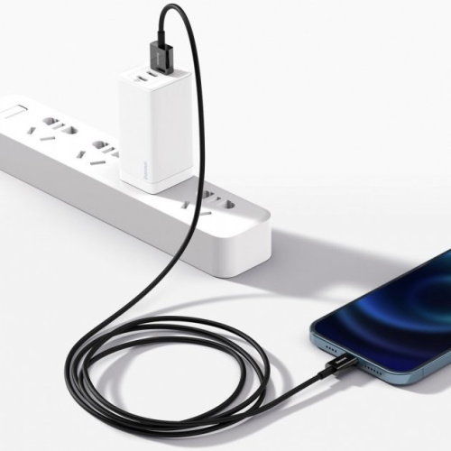 USB кабель Lightning 100cm Baseus Superior Series Fast 2.4A white: фото 4 - UkrApple