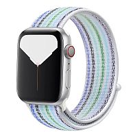 Ремінець xCase для Apple Watch 38/40/41 mm Nylon Sport Loop stripes blue
