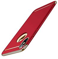 Чехол накладка xCase для iPhone XS Max Shiny Case red