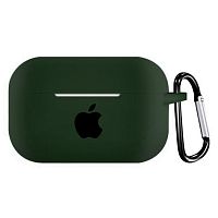 Чехол для AirPods PRO silicone case with Apple Forest green