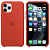 Чохол накладка xCase для iPhone 11 Pro Max Silicone Case Orange: фото 2 - UkrApple