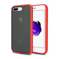 Чехол накладка xCase для iPhone 7 Plus/8 Plus Gingle series red