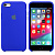 Чехол накладка xCase на iPhone 6/6s Silicone Case ультрамарин (ultramarine): фото 2 - UkrApple