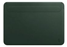 Папка конверт для MacBook 16,2'' Wiwu Skin Pro2  Leather green