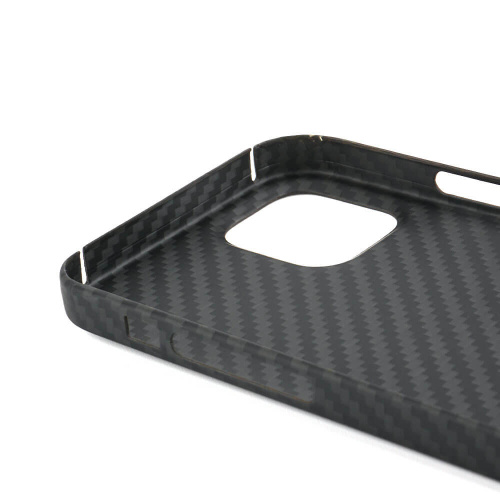 Чохол xCase для iPhone 12/12 Pro Pitaka Carbon case Black: фото 4 - UkrApple