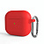 Чехол для AirPods 3 Silicone slim с карабином red - UkrApple