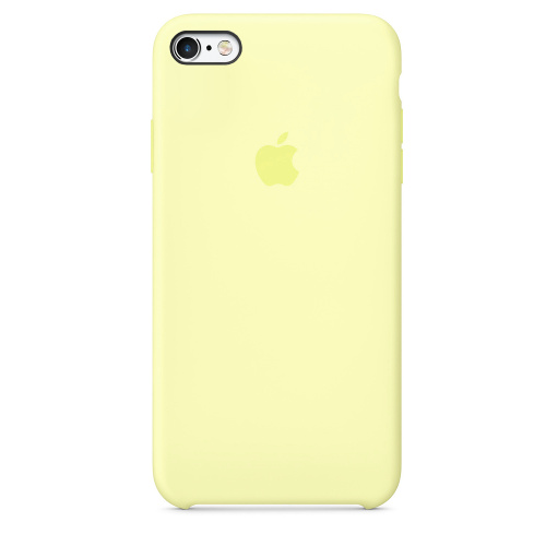 Чехол накладка xCase на iPhone 5/5s/se Silicone Case mellow yellow - UkrApple