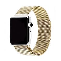 Ремінець xCase для Apple watch 42/44/45/49 mm Milanese Loop Metal Light Gold (світле золото)