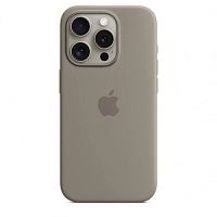 Чохол iPhone 15 Pro Max Silicone Case with MagSafe clay 