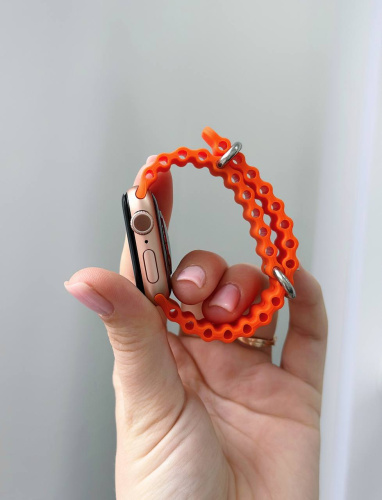 Ремінець для Apple Watch 38/40/41 mm Ocean Band orange: фото 16 - UkrApple