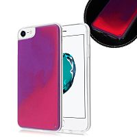 Чехол накладка xCase для iPhone 6/6s Neon Case rose red