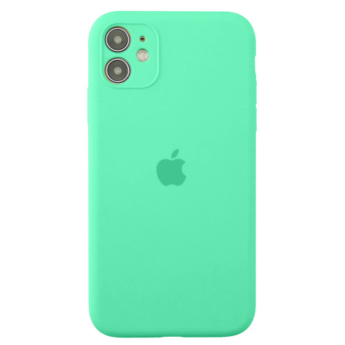 Чохол накладка xCase для iPhone 11 Silicone Case Full Camera Spearmint - UkrApple