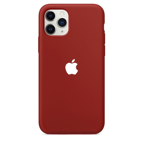 Чохол накладка xCase для iPhone 11 Pro Silicone Case Full Camellia White - UkrApple