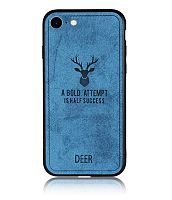 Чехол накладка xCase на iPhone 7/8/SE 2020 Soft deer blue