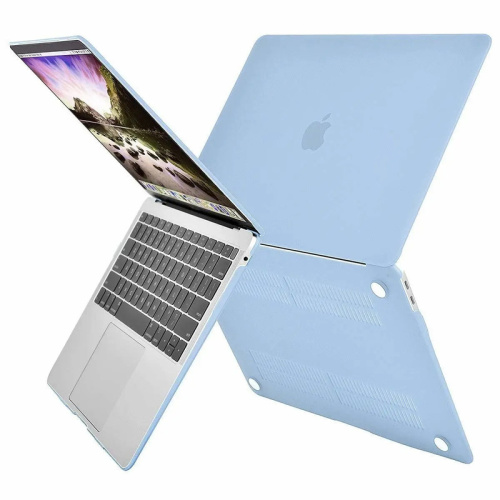 Чохол накладка DDC для MacBook Air 13.3" (2018/2019/2020) matte sierra blue: фото 5 - UkrApple
