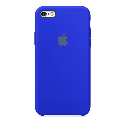 Чехол накладка xCase на iPhone 6/6s Silicone Case ультрамарин (ultramarine) - UkrApple