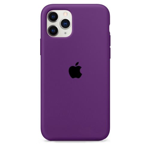 Чохол накладка xCase для iPhone 11 Pro Max Silicone Case Full purple - UkrApple