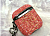 Чохол для AirPods 3 Onegif Glitter case red: фото 2 - UkrApple