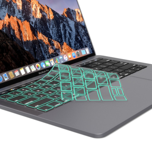 Накладка на клавіатуру для MacBook Air 13" (2008-2017)/ Pro 13", 15" (2012-2019)/ Pro 17"  green - UkrApple