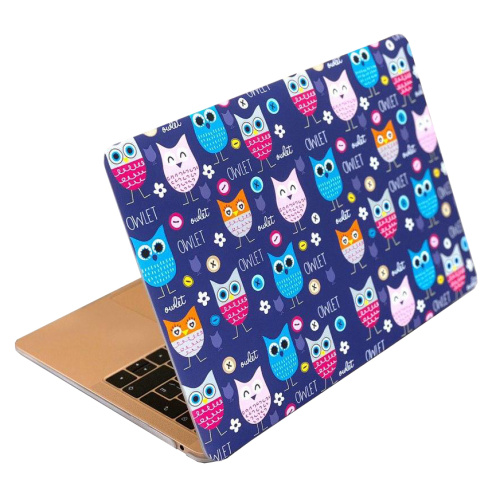 Чохол накладка DDC для MacBook Air 13.3" (2018/2019/2020) picture owl - UkrApple