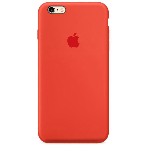 Чехол накладка xCase для iPhone 6/6s Silicone Case Full оранжевый - UkrApple