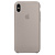 Чехол накладка xCase для iPhone XS Max Silicone Case светло-серый - UkrApple