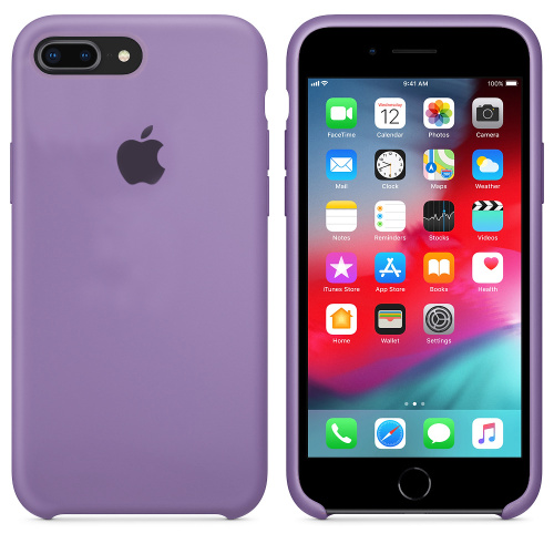 Чехол накладка xCase на iPhone 7 Plus/8 Plus Silicone Case blueberry: фото 2 - UkrApple