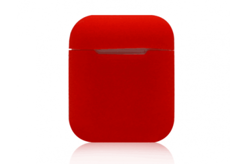 Чехол для AirPods/AirPods 2 Silicone case Full Red - UkrApple