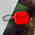 Чехол для AirPods 3 Silicone slim с карабином red: фото 6 - UkrApple