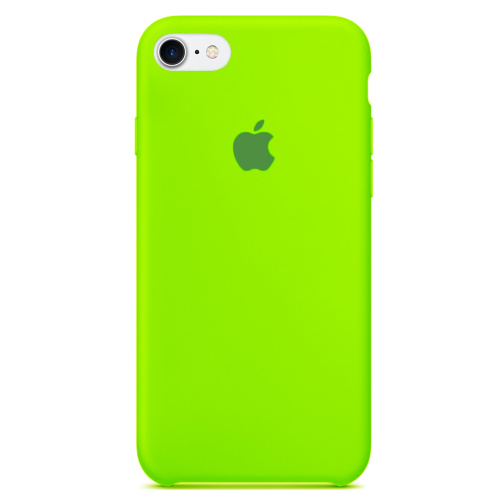 Чехол накладка xCase на iPhone 7/8/SE 2020 Silicone Case lime green - UkrApple