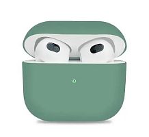Чохол для AirPods 3 Silicone case Full pine green
