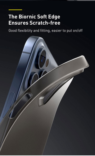 Чохол для iPhone 12 Mini Baseus Wing Case Black: фото 12 - UkrApple