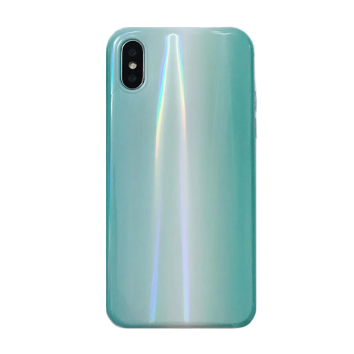 Чехол накладка xCase на iPhone 7/8/SE 2020 Rainbow бирюзовый - UkrApple