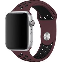 Ремінець xCase для Apple Watch 38/40/41 mm Sport Nike burgundy