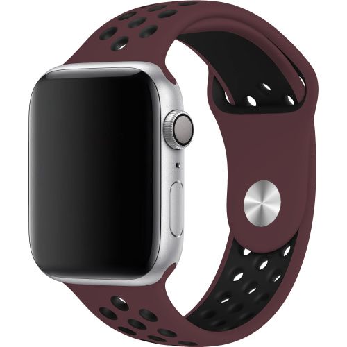 Ремінець xCase для Apple Watch 38/40/41 mm Sport Nike burgundy - UkrApple